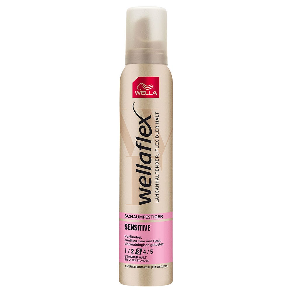 Wella Wellaflex Sensitive Stark Schaumfestiger 200 ml