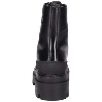 Calvin Klein Flatform Lace Up Boot in schwarz