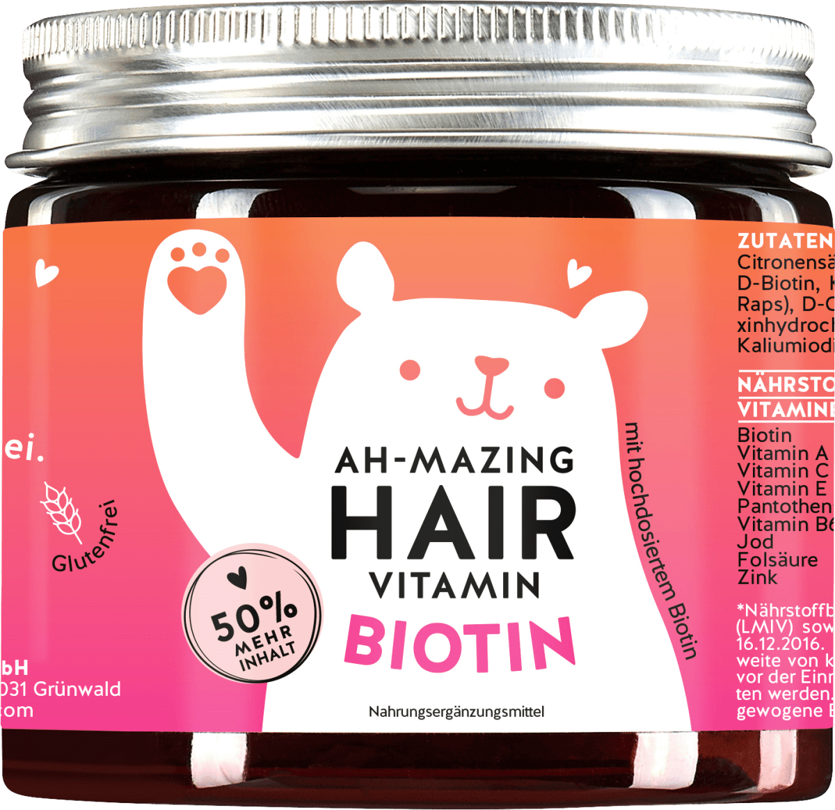 Haarvitamine Ah-mazing Hair, 112,5 g