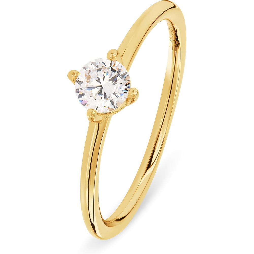 Esprit Bague pour femme 925 Argent or jaune Bague