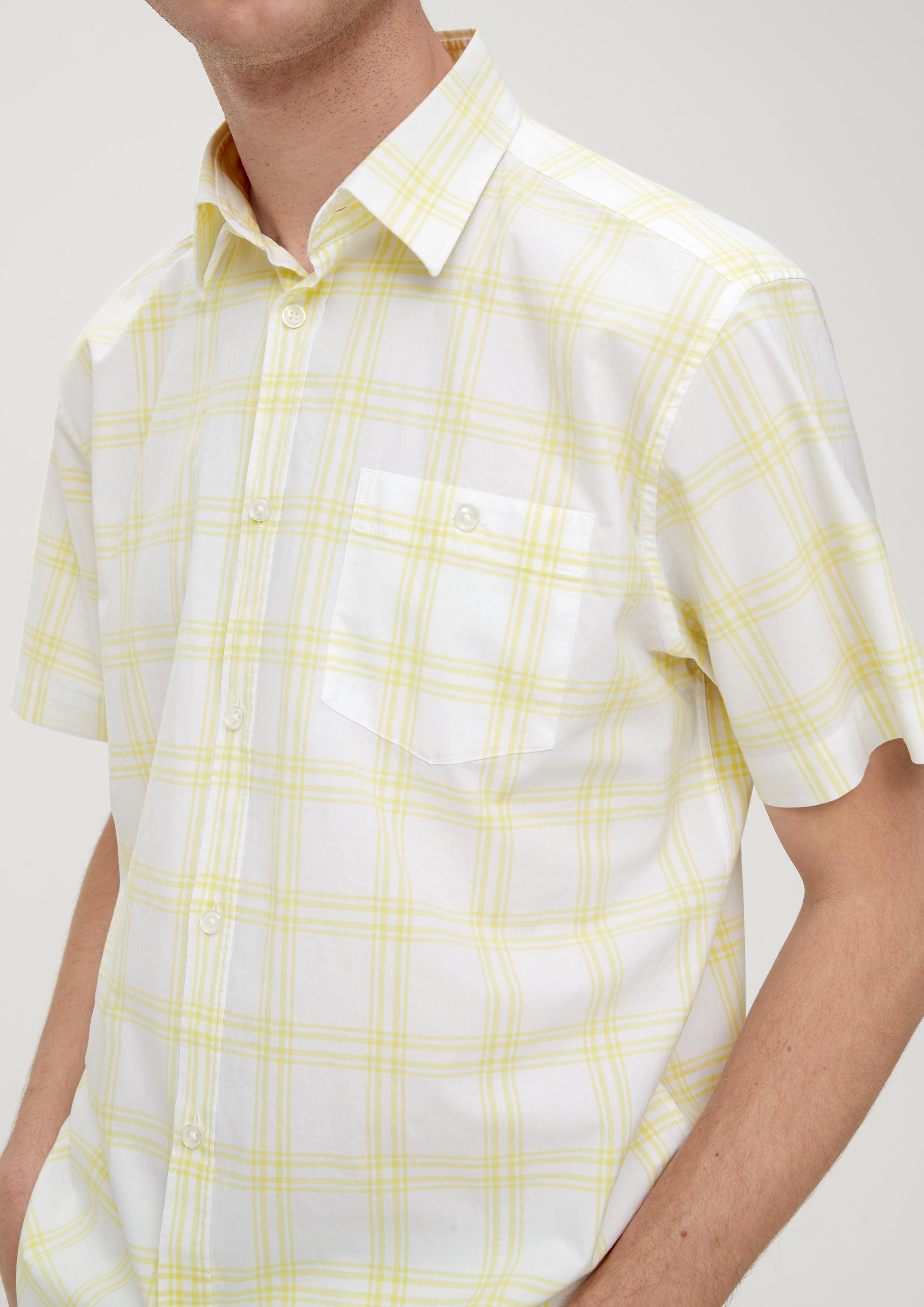 Regular: Kariertes Hemd aus Baumwollstretch  2130999-70N1