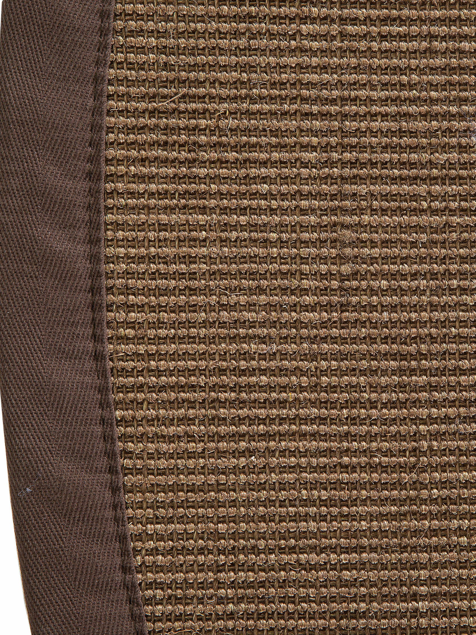 Aruba Colour Sisal-Teppich, Kaffee