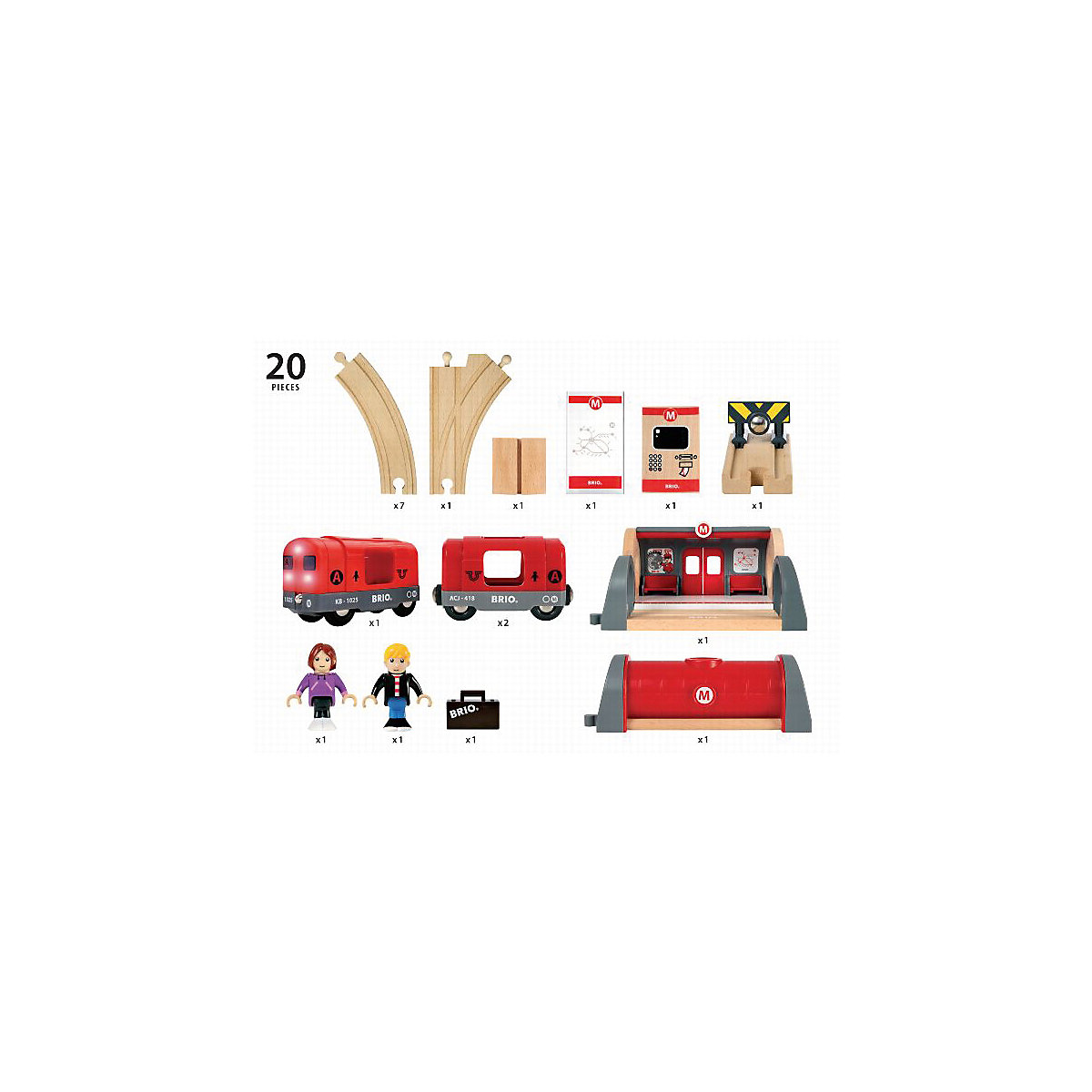 Metro Bahn Set
