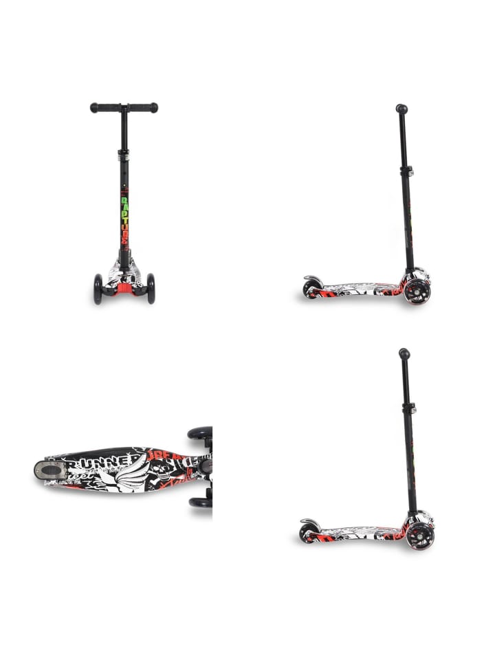 Byox Kinderroller Rapture Aluminium in schwarz günstig kaufen onesize