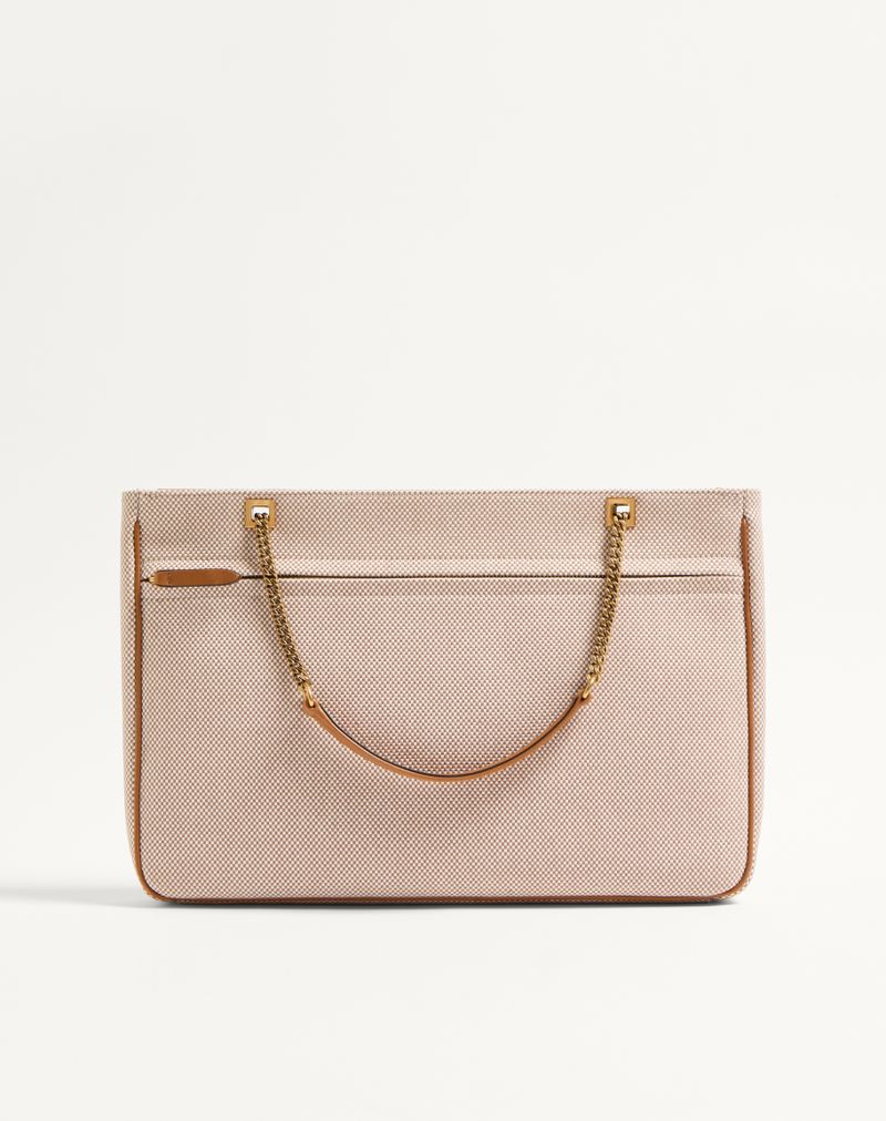 Valentino Garavani Viva Superstar Bolsa média de lona