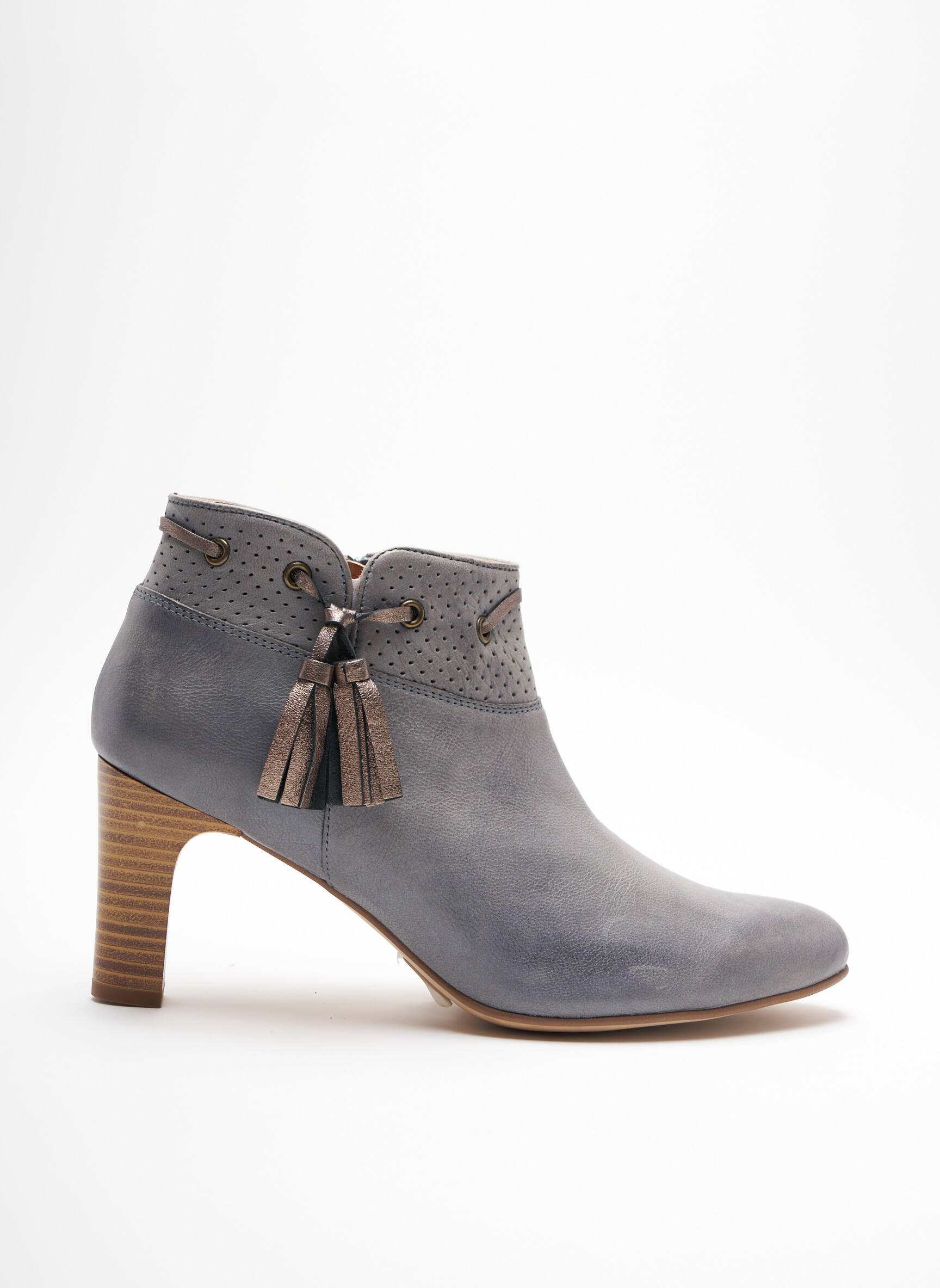 Karston Bottines Femme couleur gris
