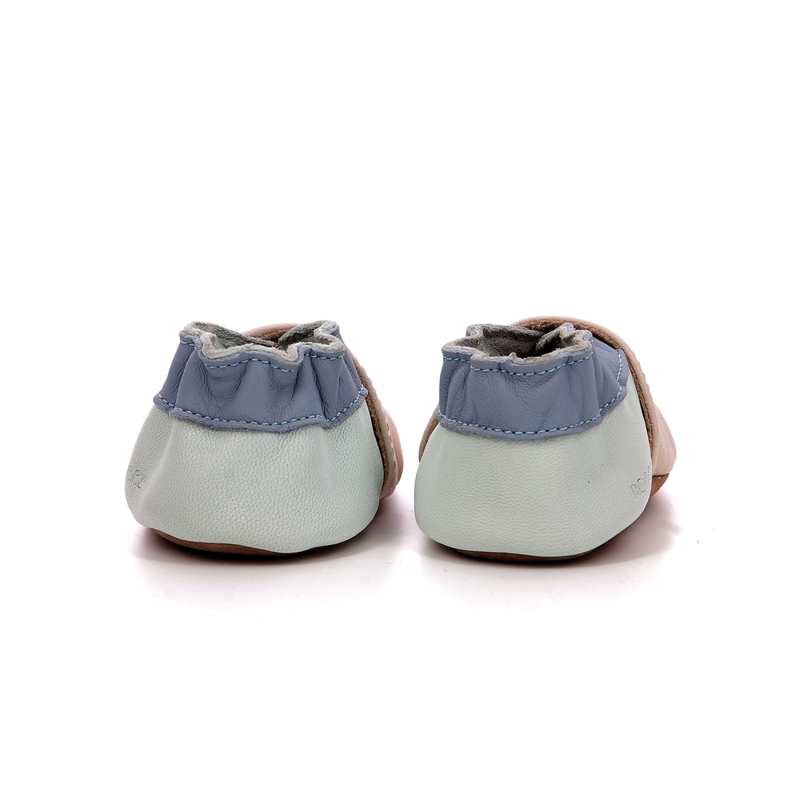 Chaussons cuir tannage vegetal Deep Space Area
