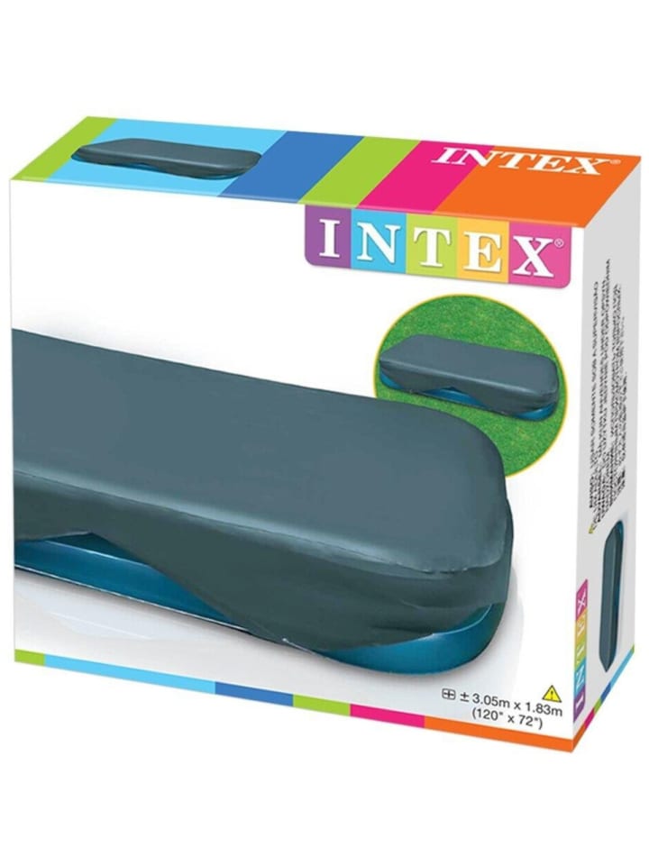 Intex Abdeckplane rechteckig für Swimcenter bis 305x183cm, Überhang 51cm in grün günstig kaufen onesize