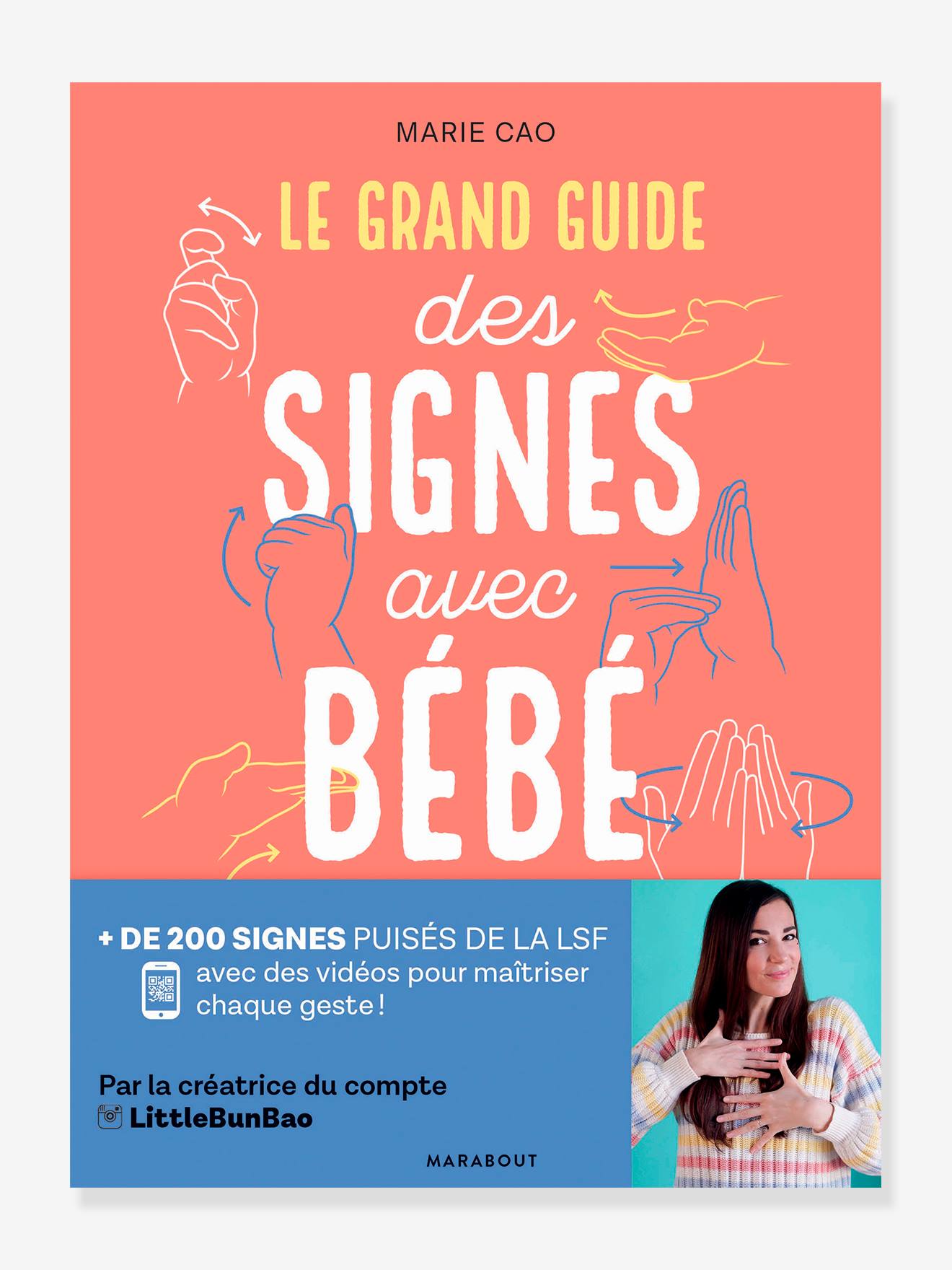 Signes avec bébé le grand guide MARABOUT blanc