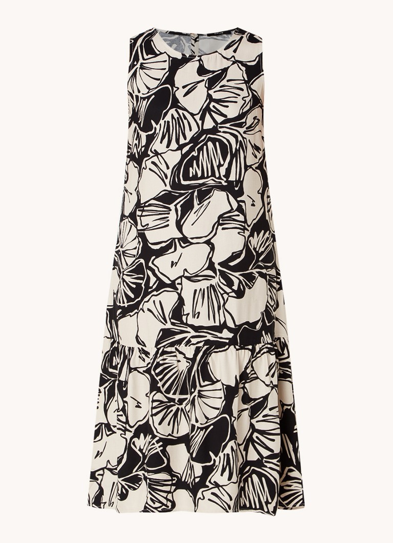 Vestido midi OPUS Wicy Art con estampado floral