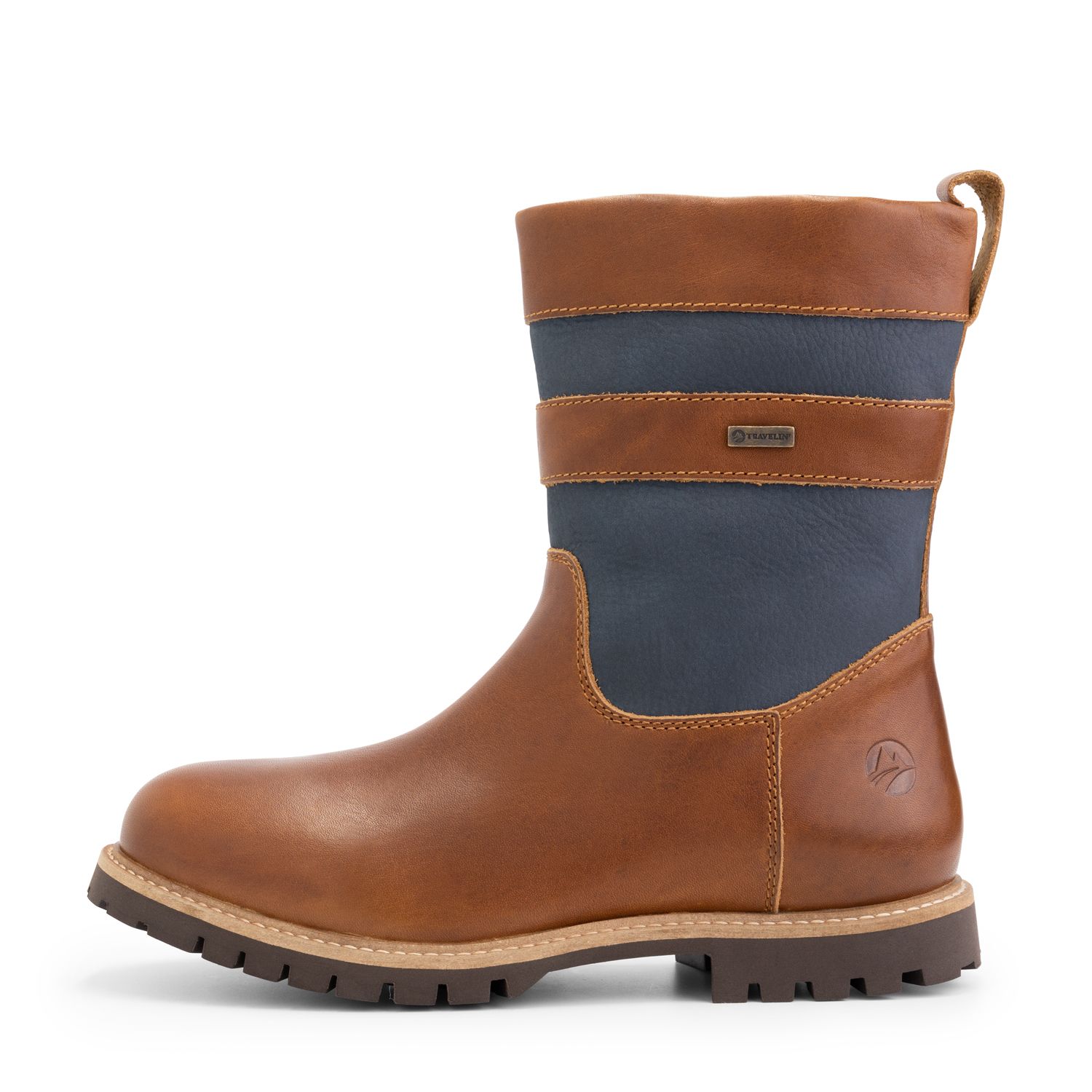 Travelin' Tallinn blaue Herren Outdoorstiefel