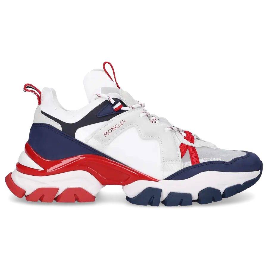 Moncler - Sneaker low LEAVE NO TRACE Kalbsleder - weiß