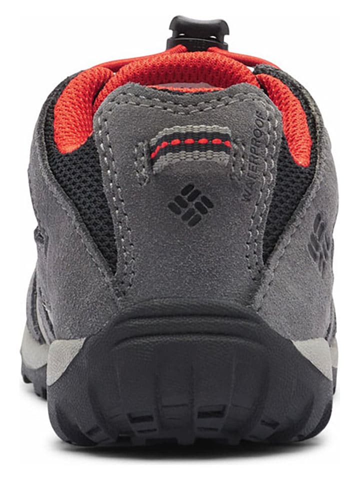 Columbia Wanderschuhe in Anthrazit/ Schwarz/ Rot günstig kaufen
