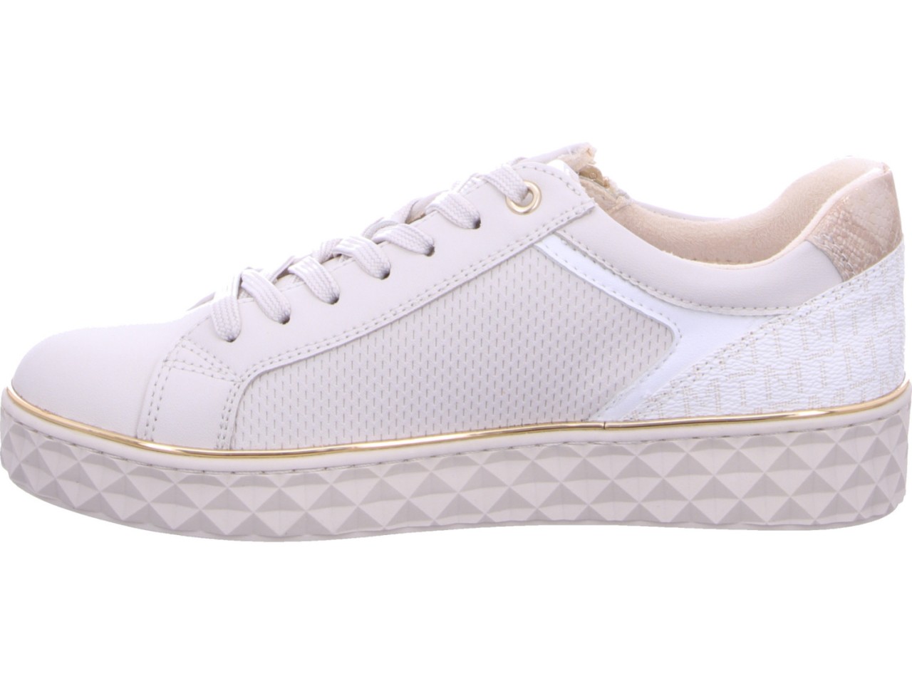 MARCO TOZZI Freizeit Schnürer beige