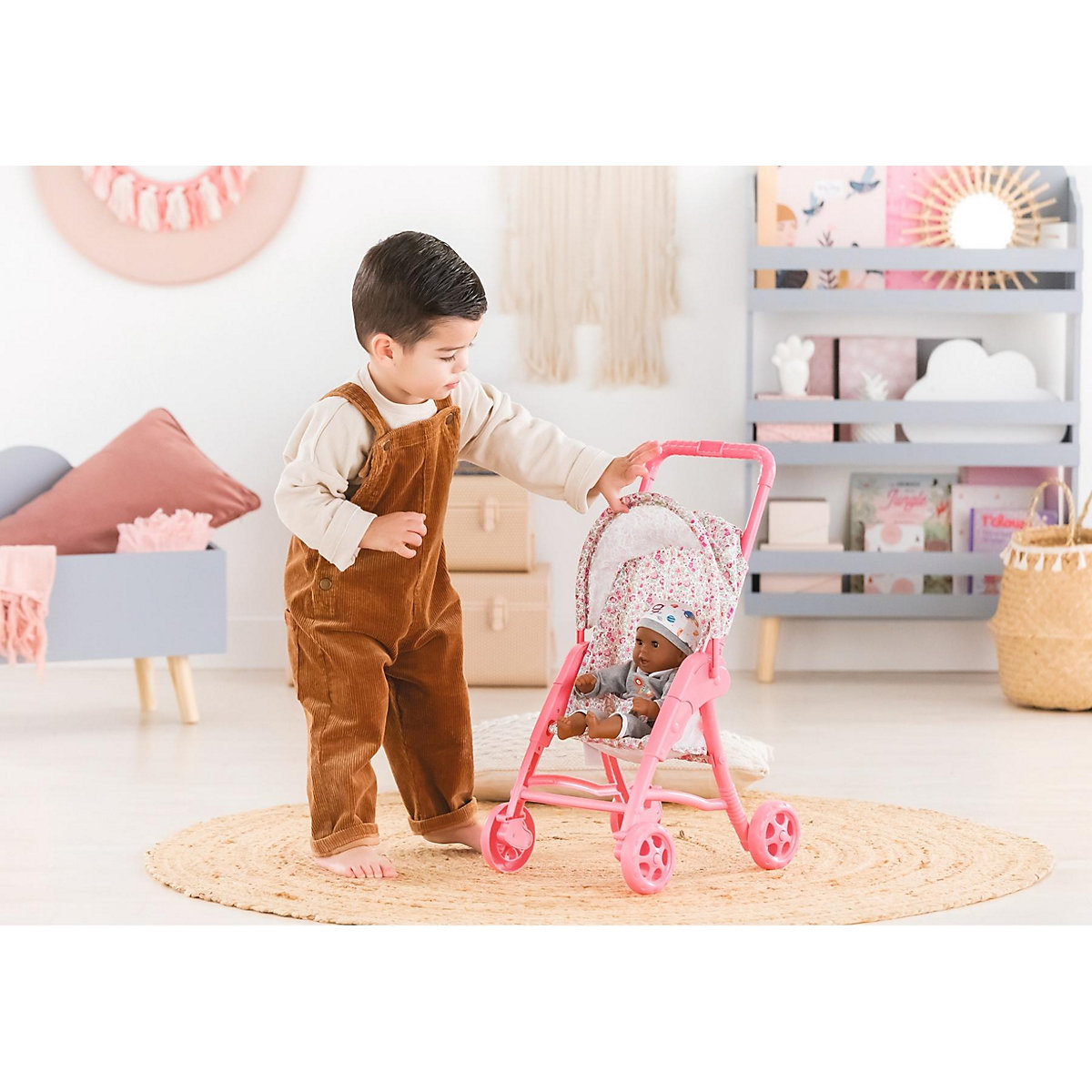 Corolle Mon Premier Poupon - Puppenbuggy Floral, 30 cm