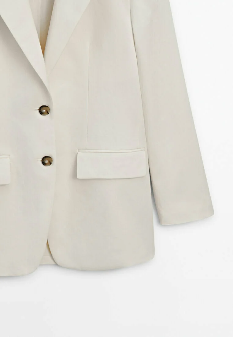 Massimo Dutti CON BOLSILLOS - Abrigo corto