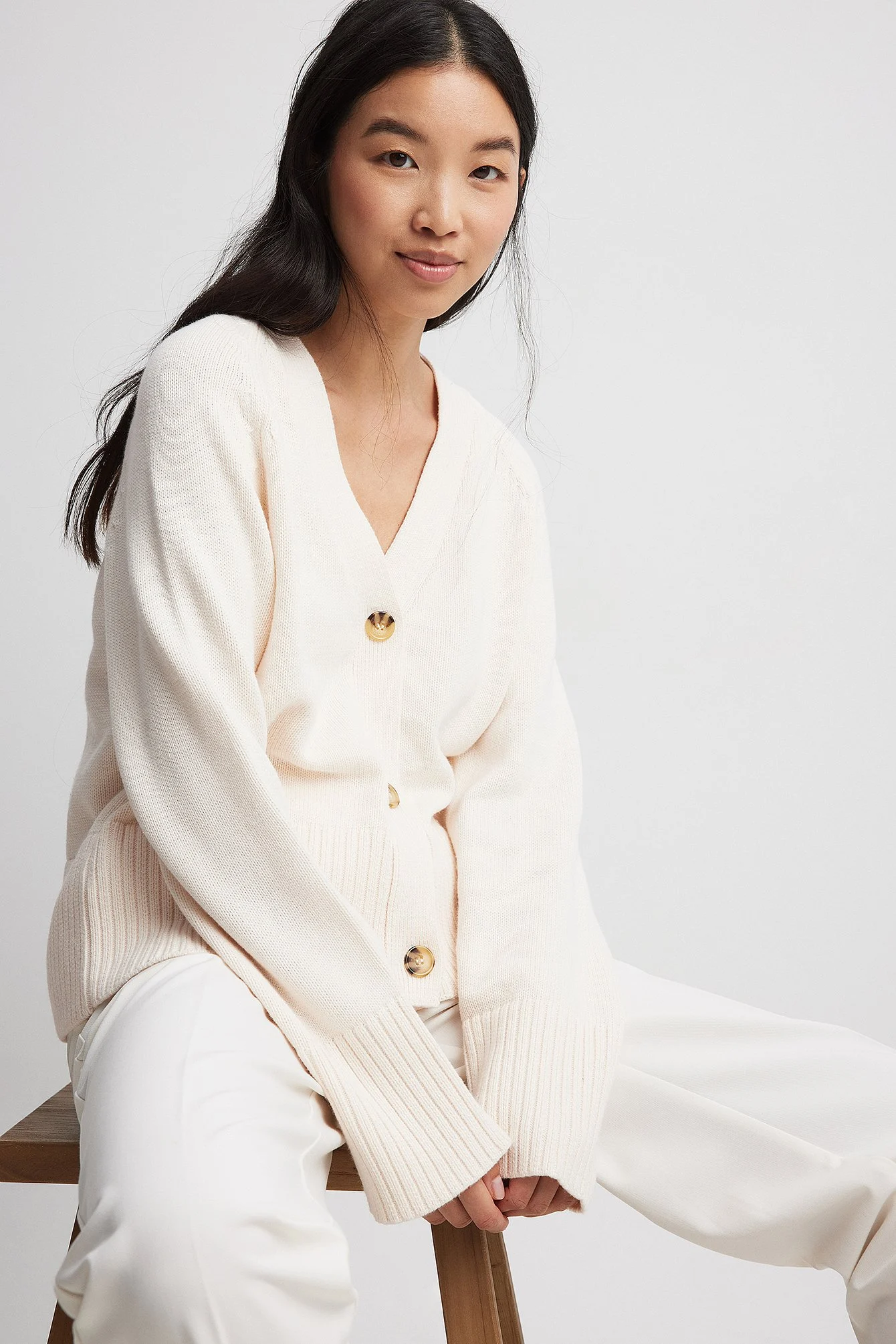Oversize Strick-Cardigan