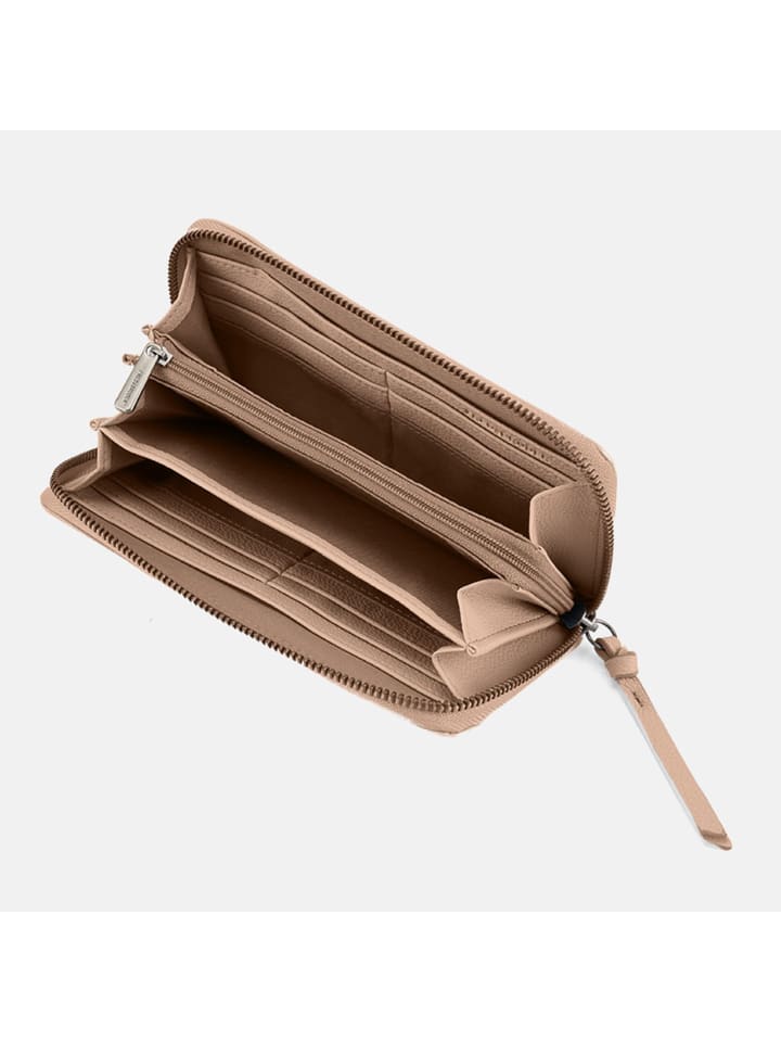 FREDs BRUDER Bestie Geldbörse Leder 19 cm in powder taupe günstig kaufen onesize