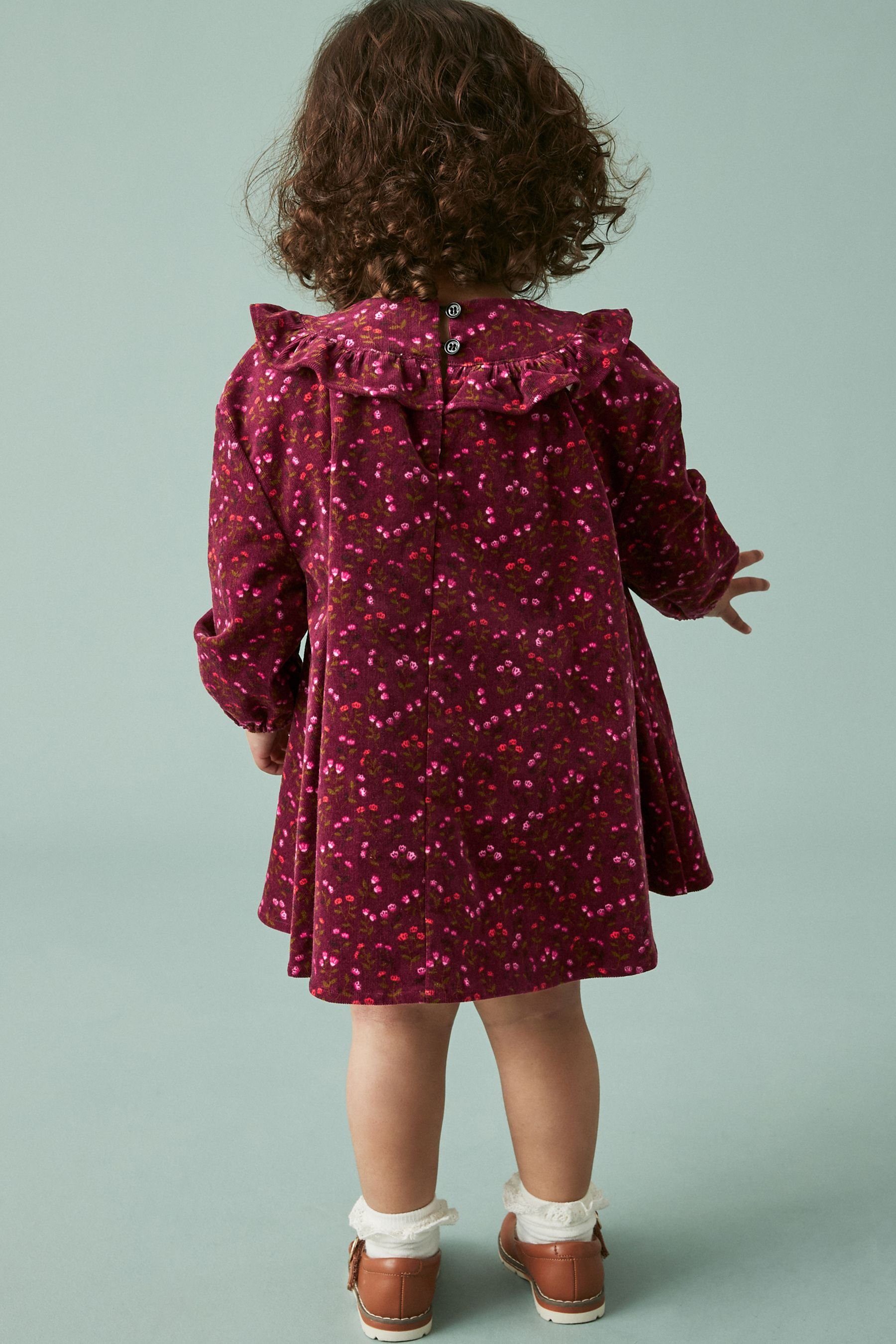 Next Cordkleid Cordkleid mit Print (1-tlg)