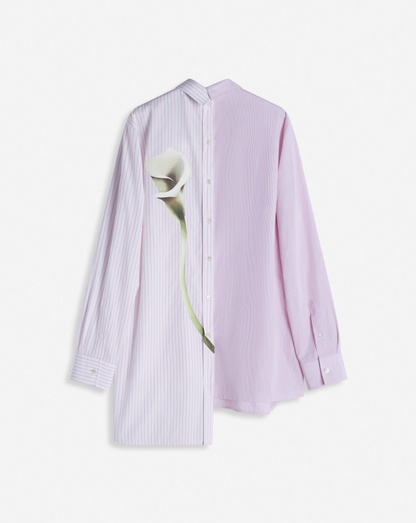 CHEMISE ASYMÉTRIQUE IMPRIMÉE