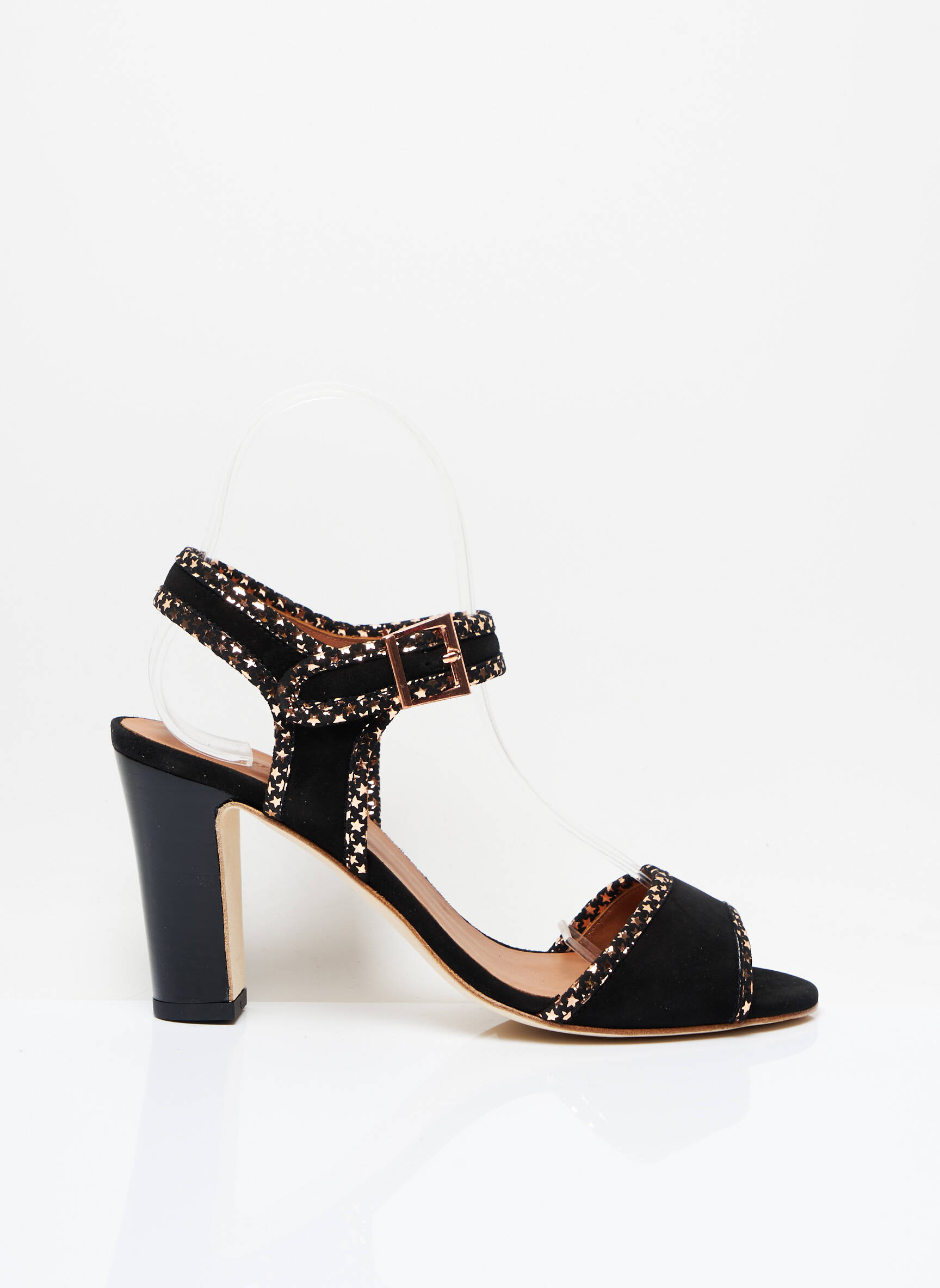 New Lovers Sandales Nu Pieds Femme couleur noir