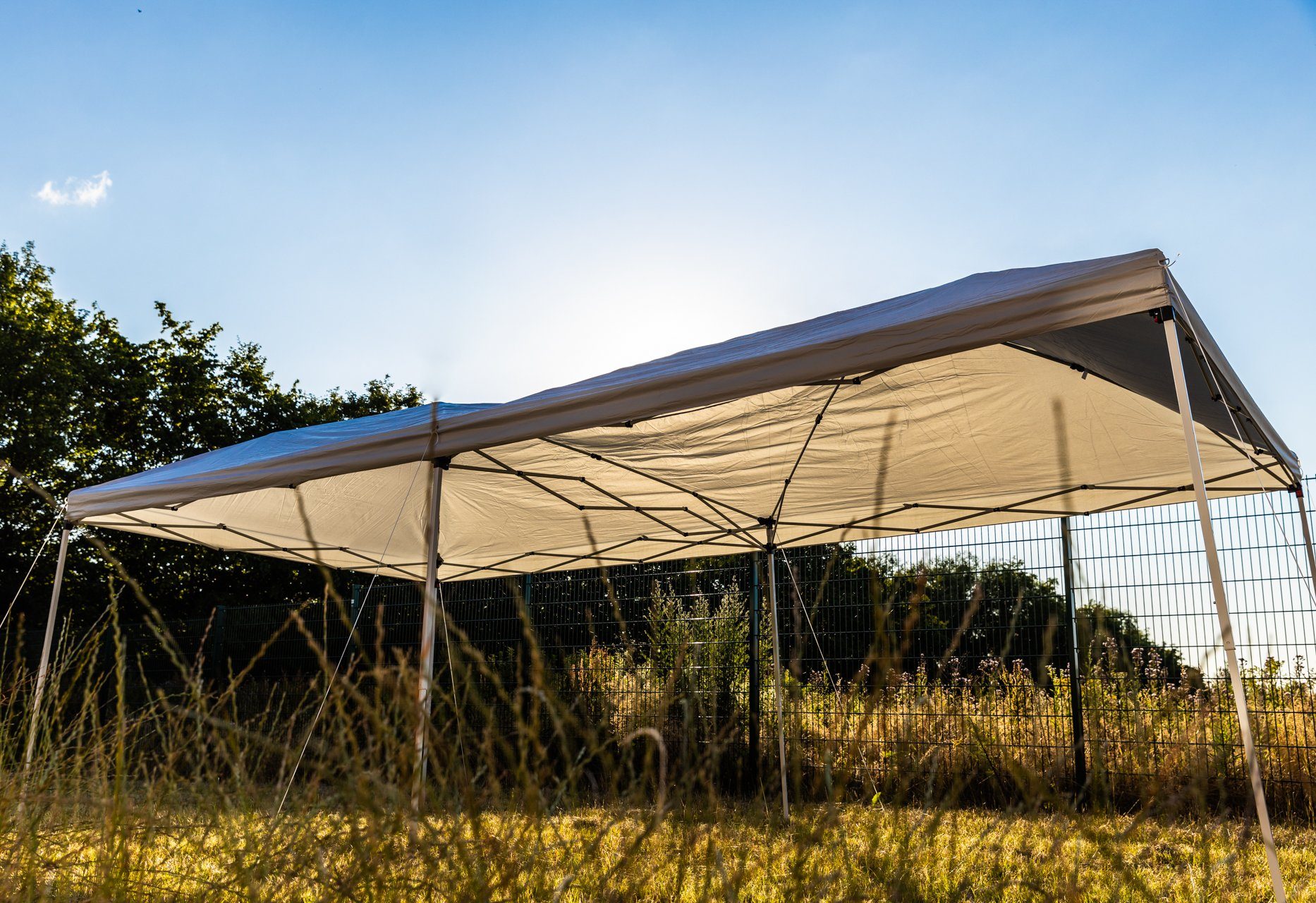 ONDIS24 Pavillon Ondis24 Faltpavillon Faltzelt 3x6m Komplettset, inkl. Transporttasche, Heringen und Spannseilen