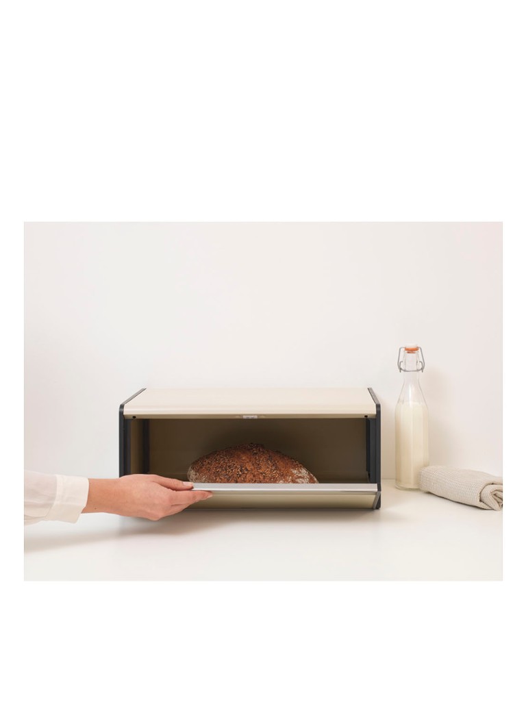 Boîte à pain Brabantia avec couvercle coulissant