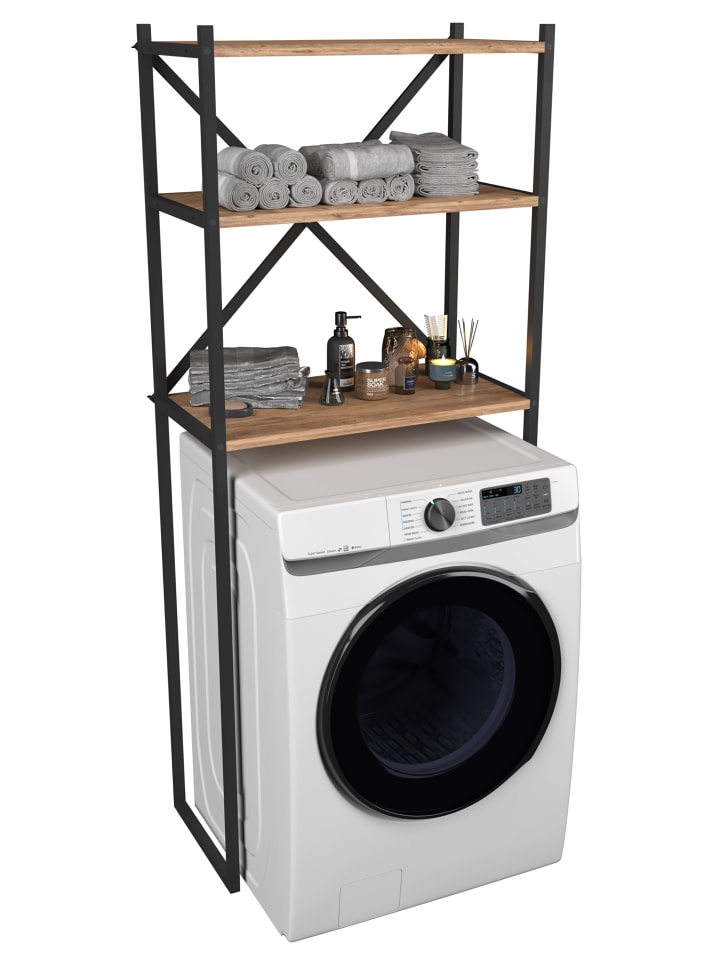 VCM  Waschmaschine Toilette Überbau Schrank Insasi in Honig-Eiche günstig kaufen onesize