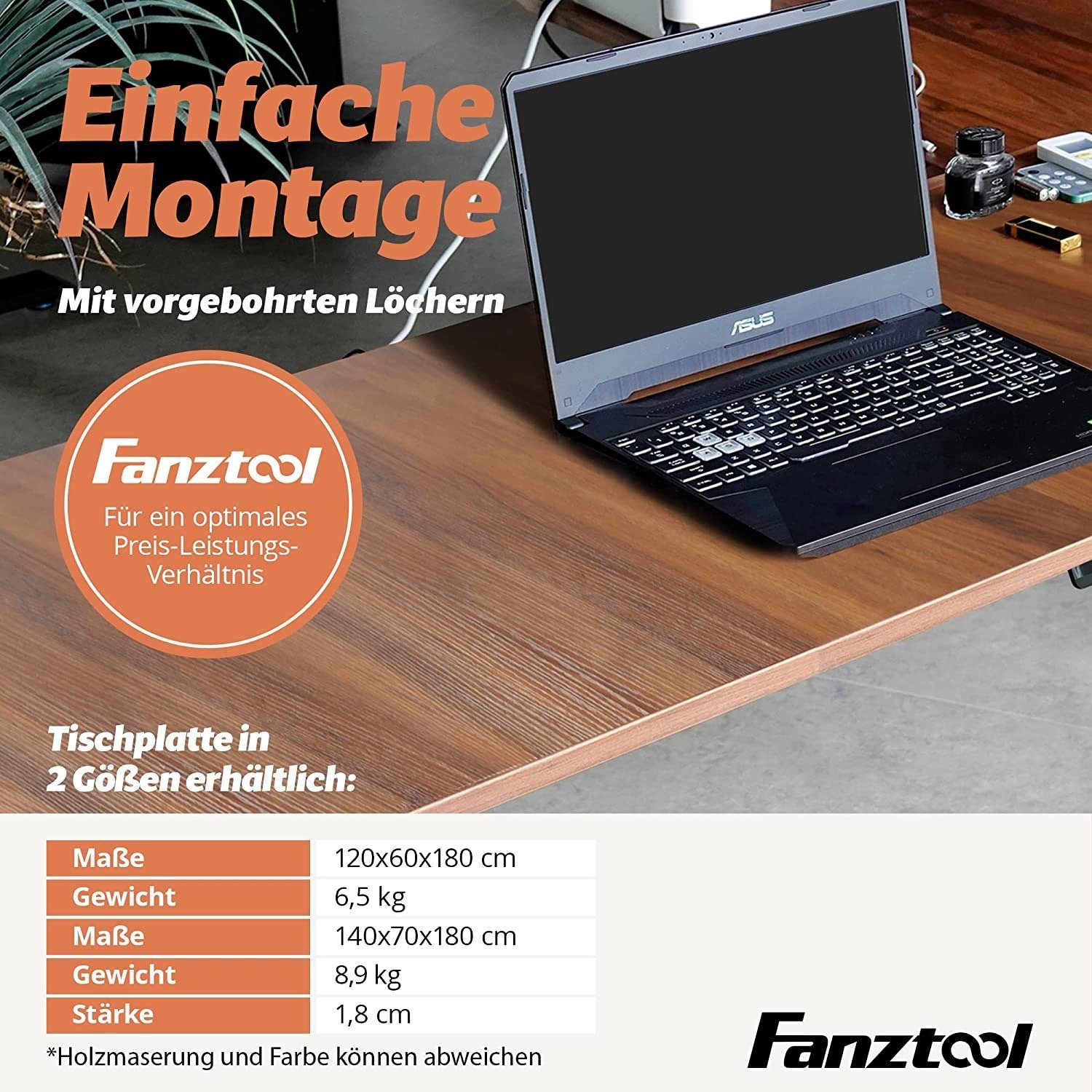 Fanztool Tischplatte FANZTOOL Tischplatte