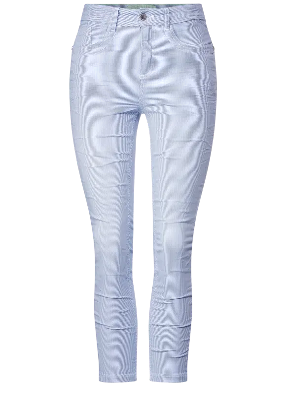 Street One Slim Fit Hose mit Streifen