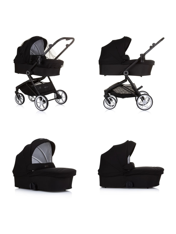 Chipolino 3 in 1 Kombikinderwagen Linea in schwarz günstig kaufen onesize