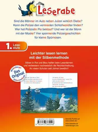 Leserabe mit Mildenberger Silbenmethode: Polizeigeschichten