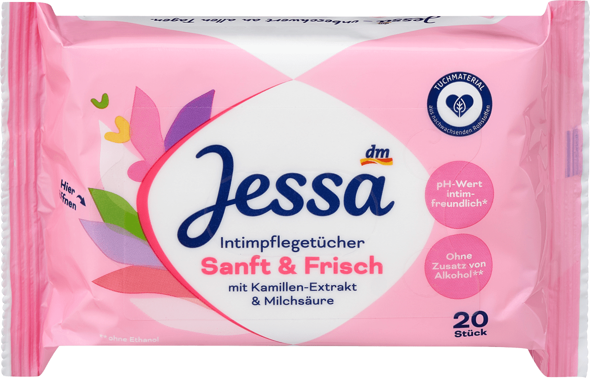 Intim-Pflegetücher Sanft&Frisch, 20 St