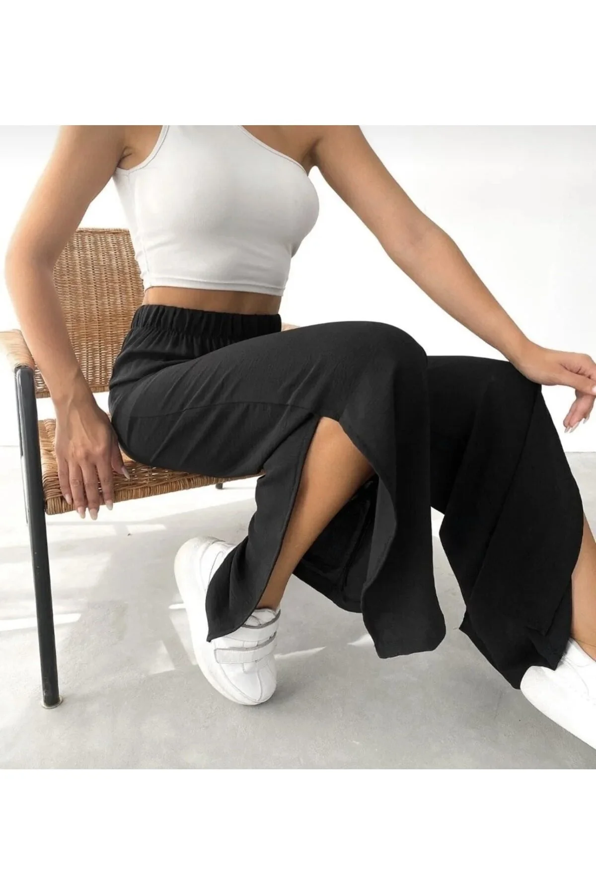 MOONBULL  Damenhose mit seitlichem Schlitz