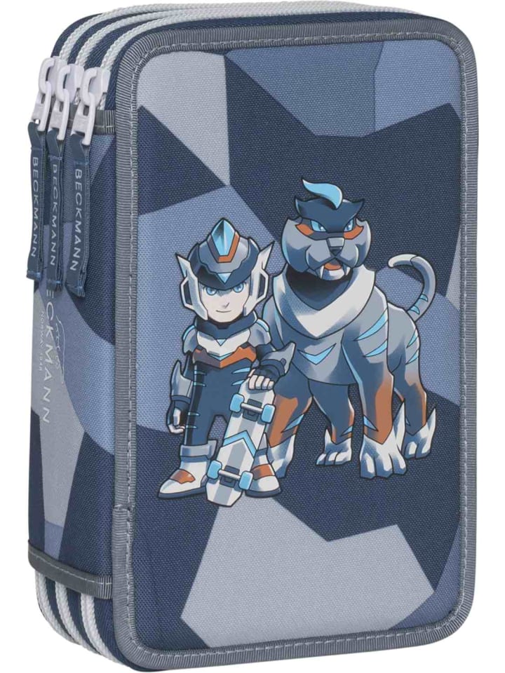BECKMANN Beckmann 3-Fächrige Federmappe Tiger Race günstig kaufen onesize