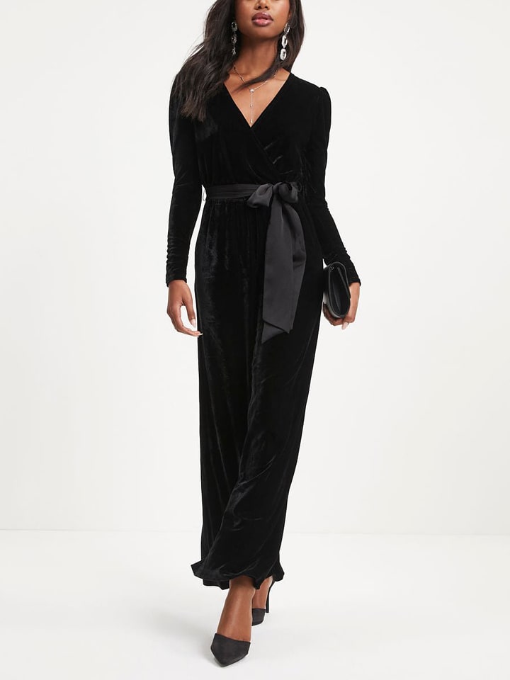 Milan Kiss Jumpsuit in Schwarz günstig kaufen