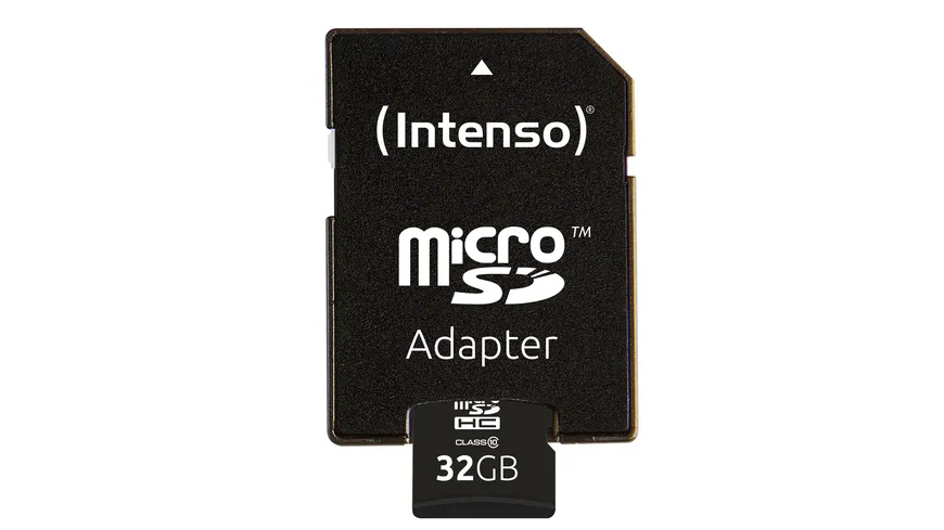 Intenso Micro SDHC-Karte, 32 GB, Class 10 UHS-I