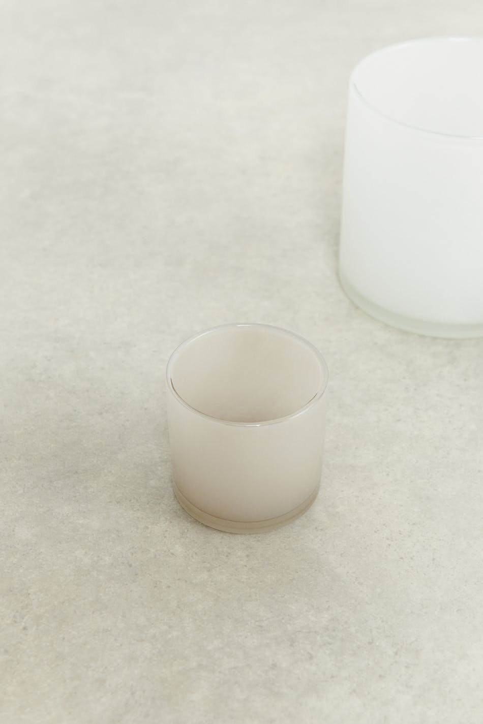 Glass s candle holder