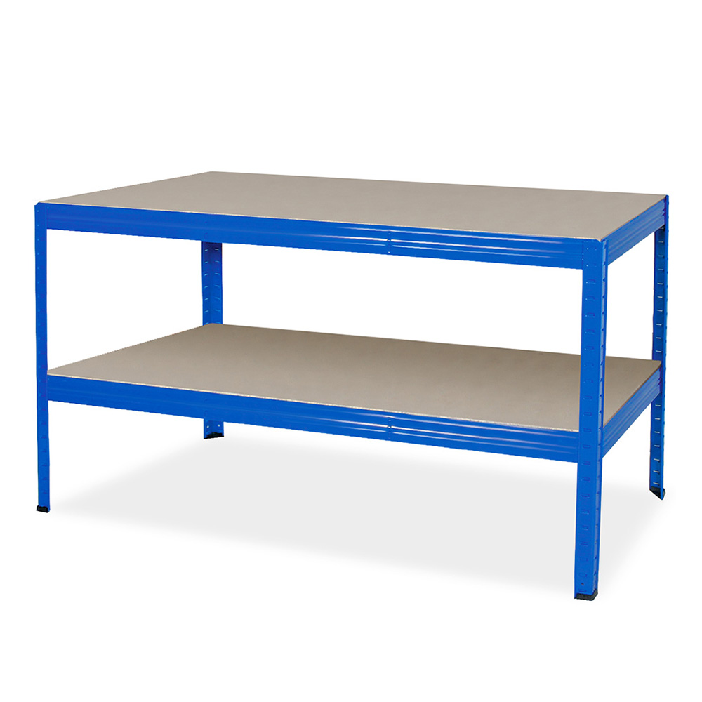 BRB Arbeitstisch mit Fachboden HxBxT 900x1500x600 mm