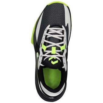Nike Precision 6 Basketball in schwarz