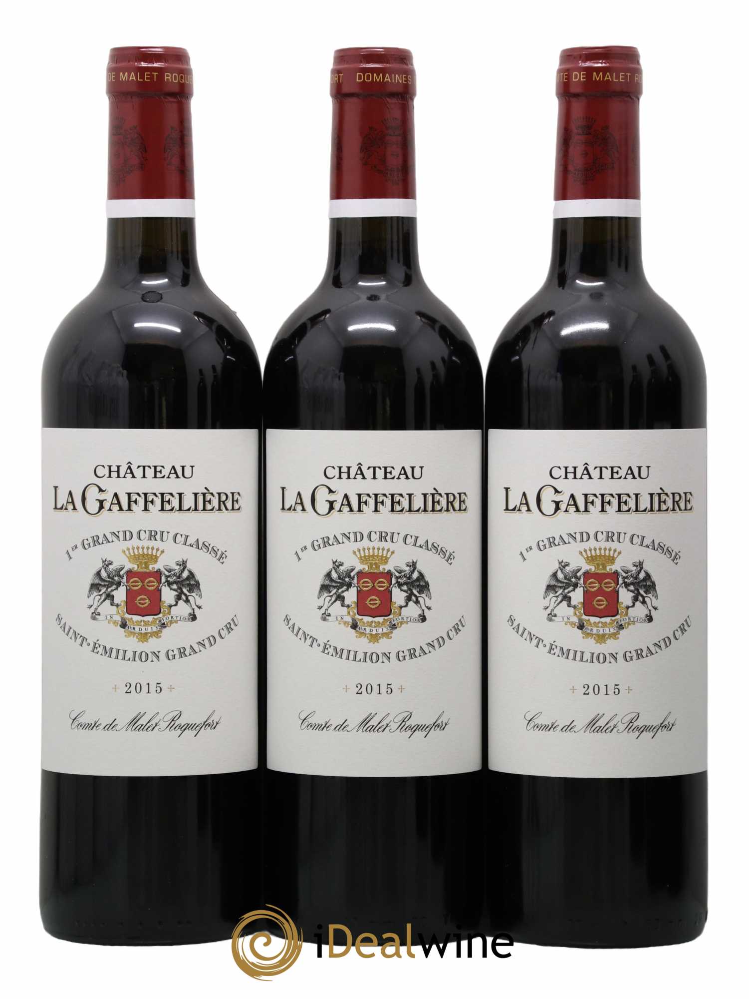 Château la Gaffelière 1er Grand Cru Classé B  2015 - Lot de 12 Bouteilles