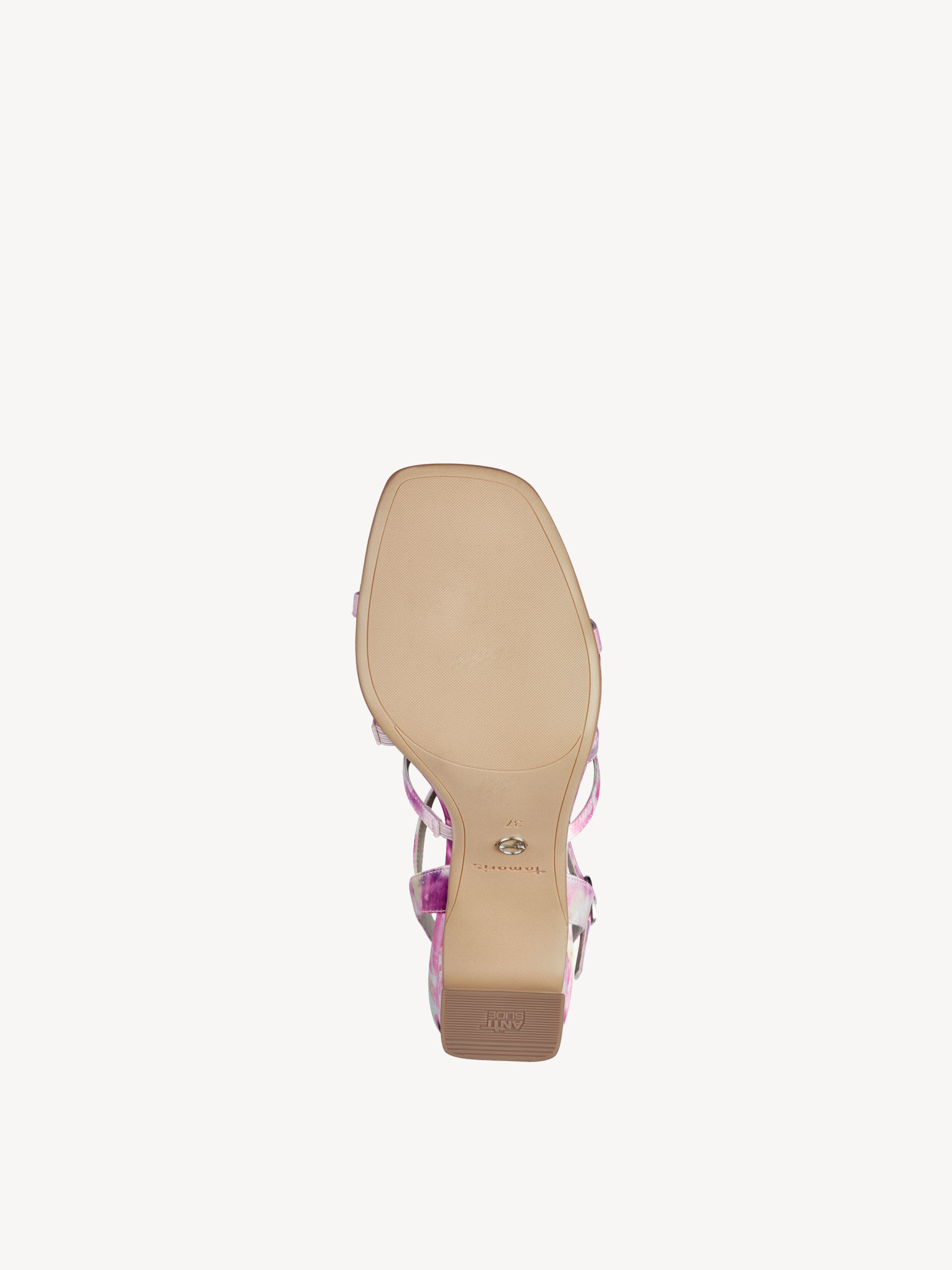 Sandale à talon - rose