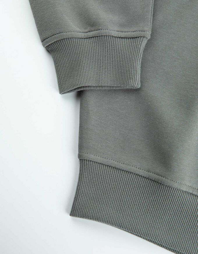 Sweatshirt - Rippbündchen