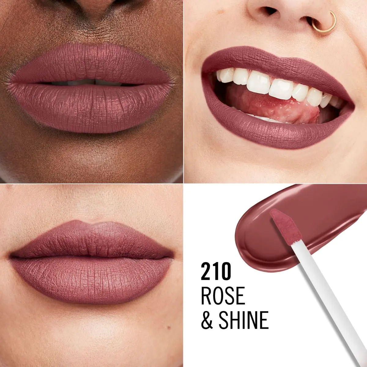 Rimmel Lasting Mega Matte Lipstick 210 Rose & Shine