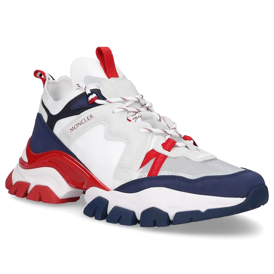 Moncler - Sneaker low LEAVE NO TRACE Kalbsleder - weiß