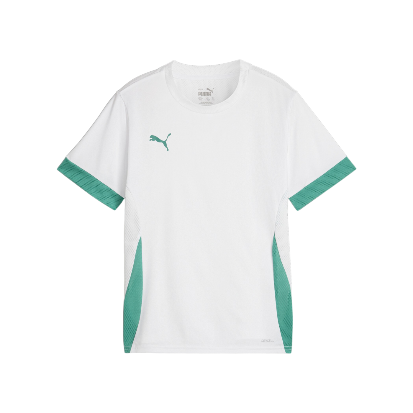 PUMA teamGOAL Matchday Trikot Kids Weiss Grün F15