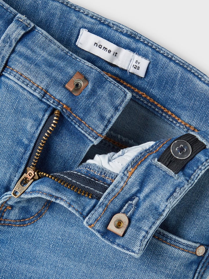 name it Bootcut Jeanshose in medium blue denim günstig kaufen