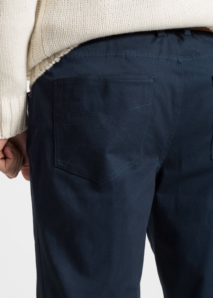 Regular Fit Stretch-Thermohose, Straight
