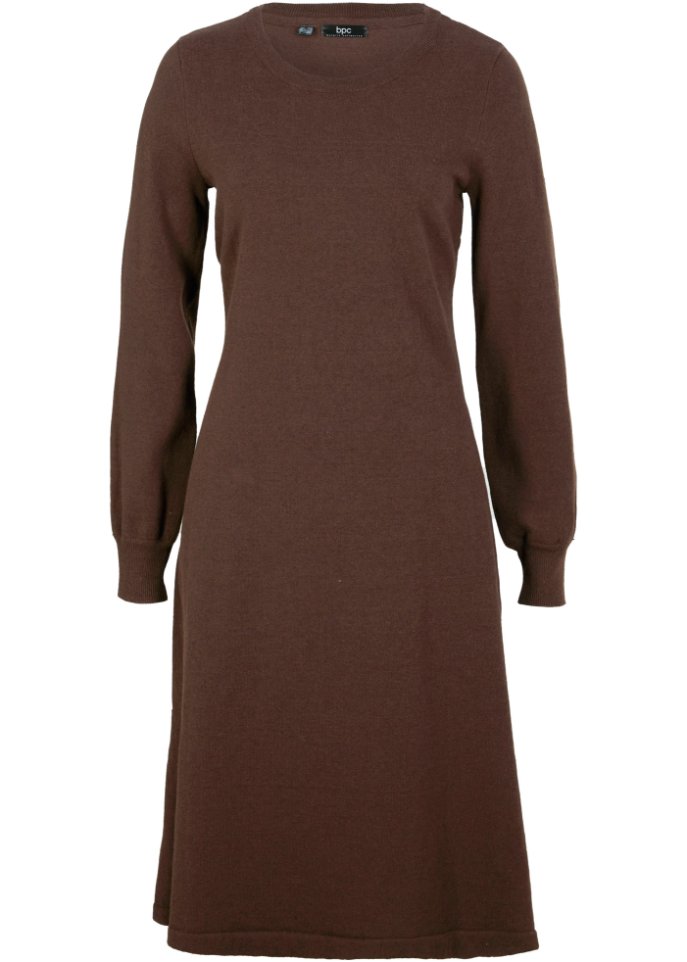 Strickkleid aus recycelter Baumwolle