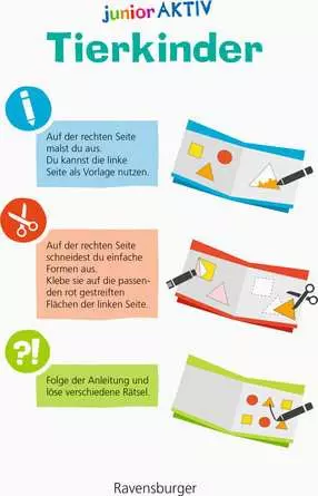 Ravensburger Wieso? Weshalb? Warum? junior AKTIV: Tierkinder